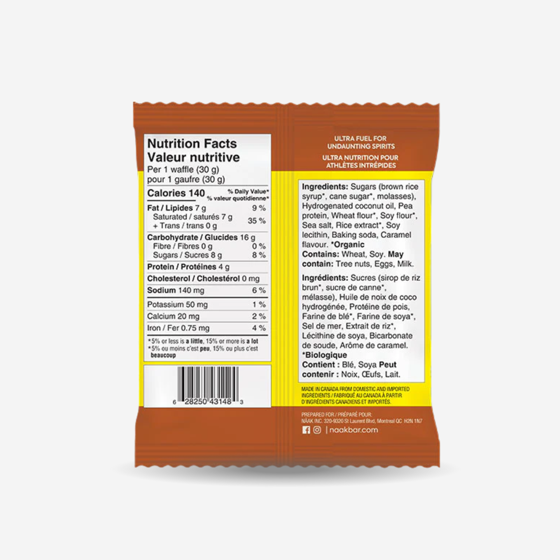 Näak Ultra Energy Waffle - 30g