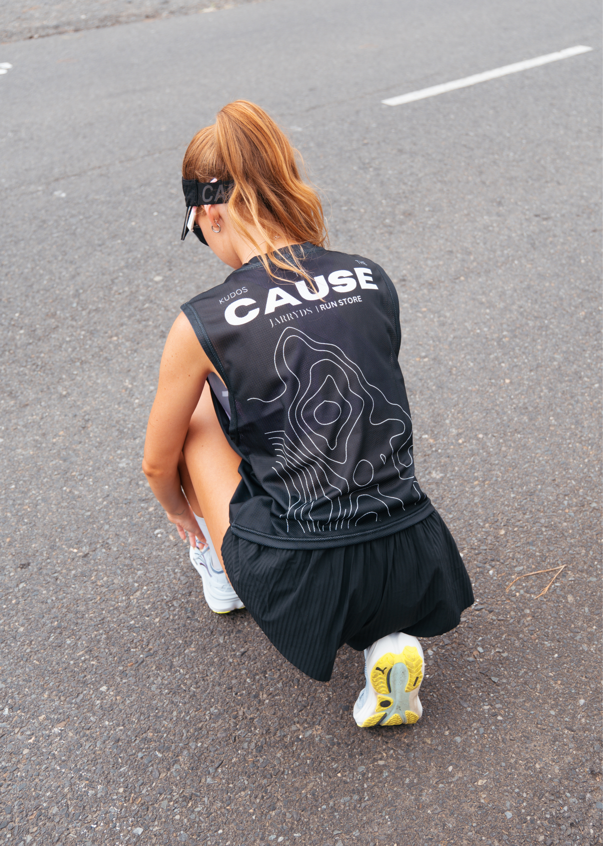 Kudos To the Cause Running Shirt Ladies