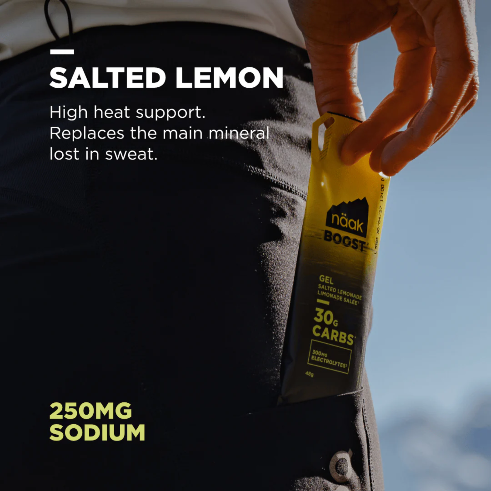 Näak Boost Energy Gel Salted Lemon - 48g