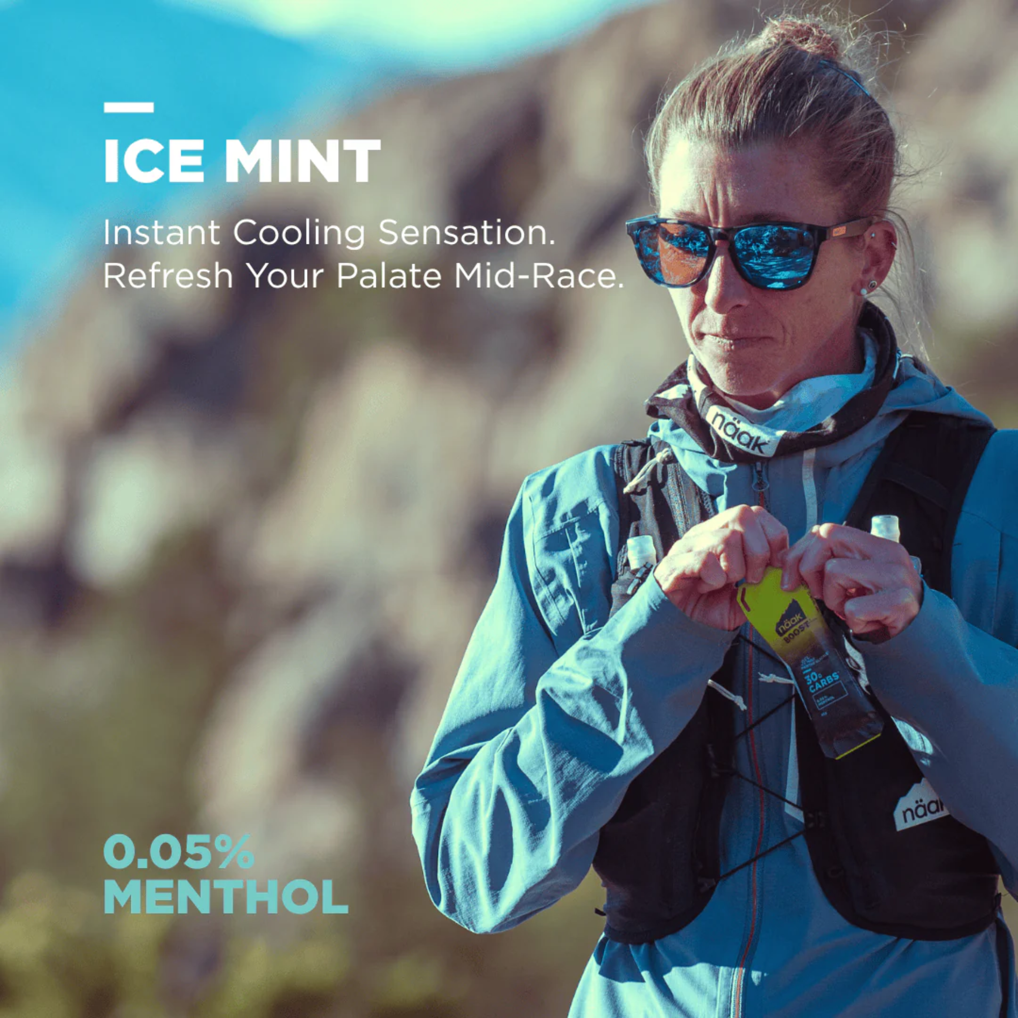 Näak Boost Energy Gel Ice Mint - 48g