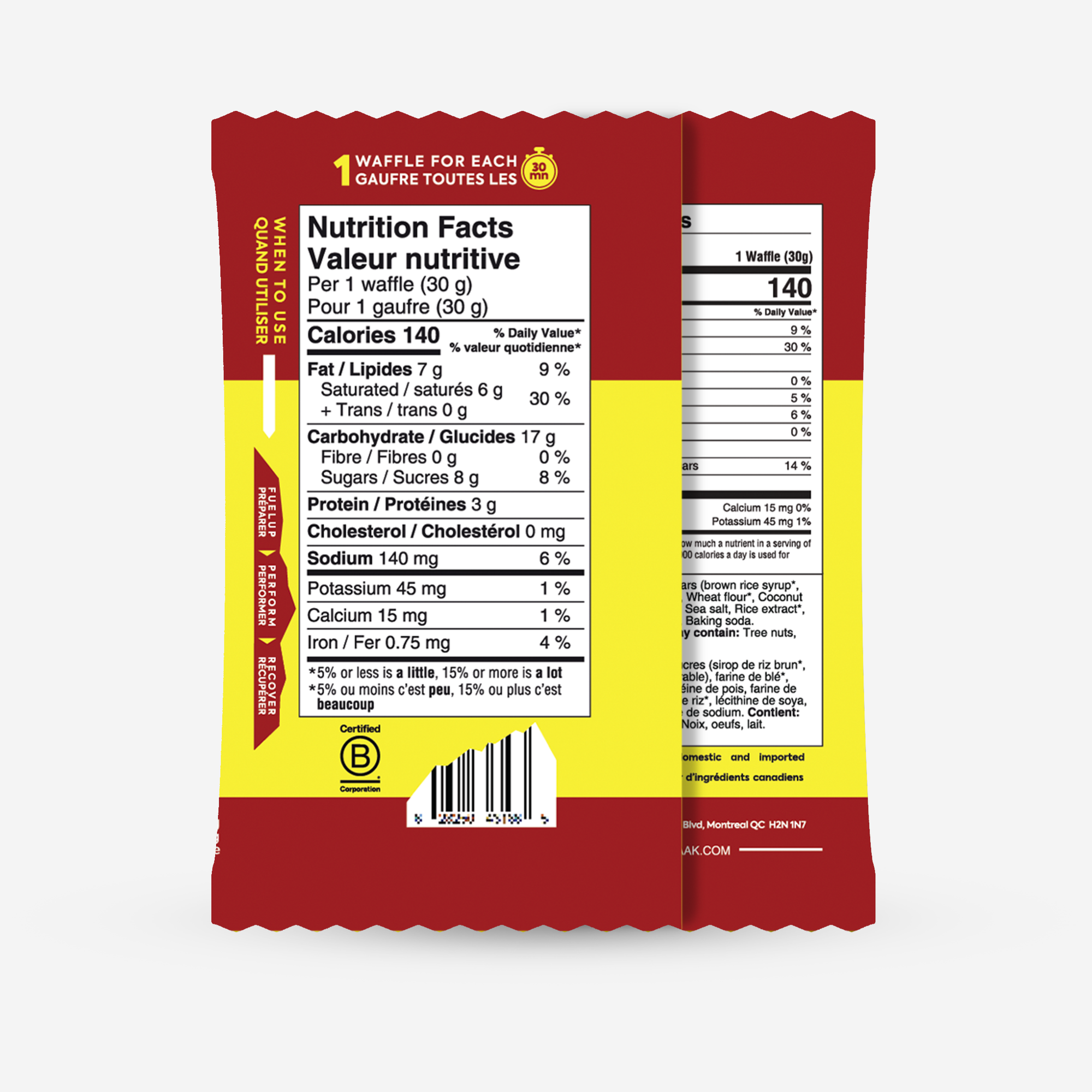 Näak Ultra Energy Waffle - 30g
