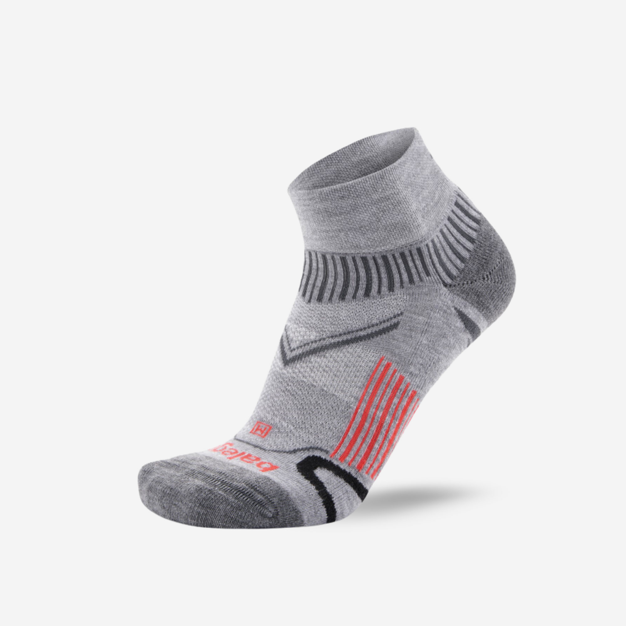 Balega Enduro Qtr Mid Grey