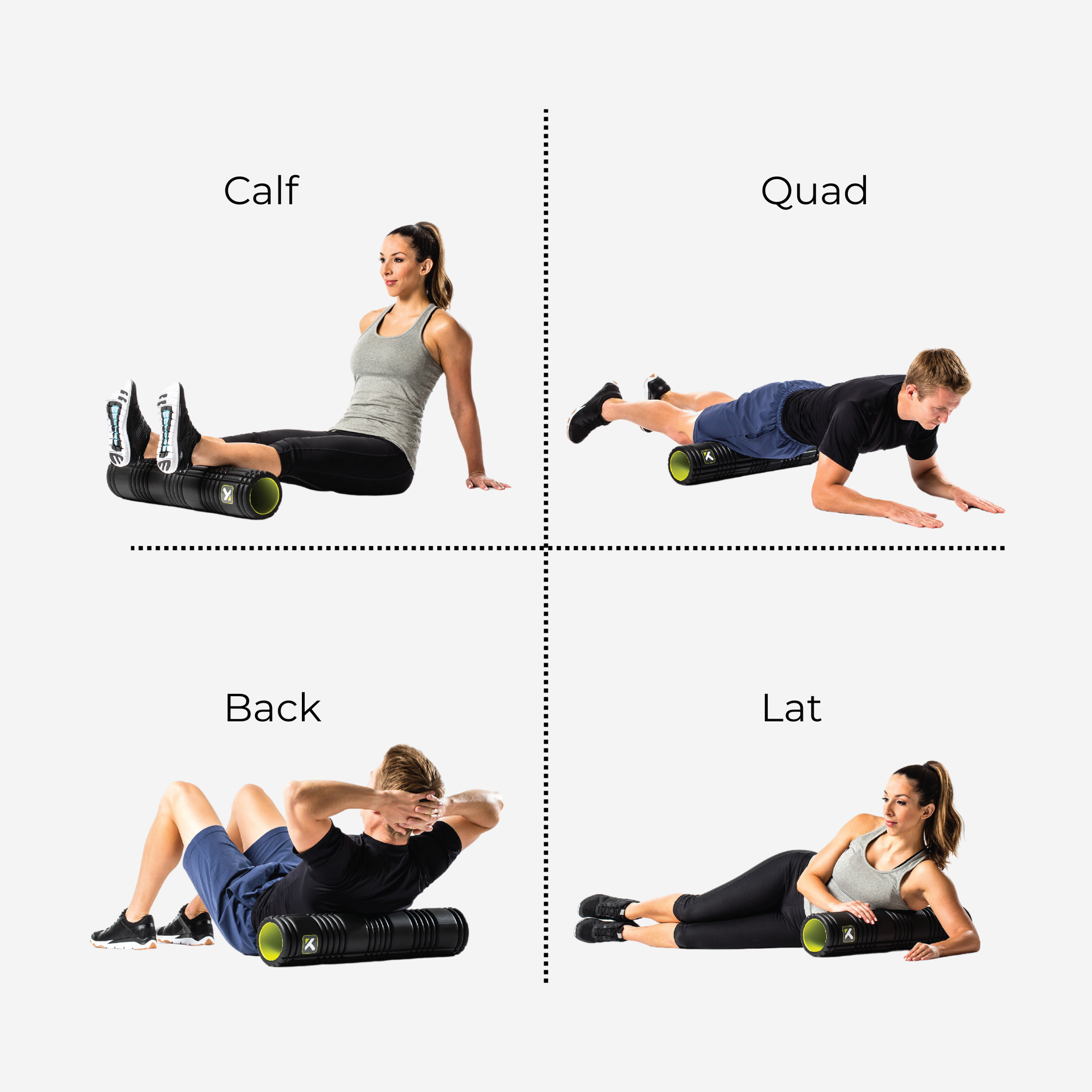 Trigger Point Foam Roller Grid 2.0 Black